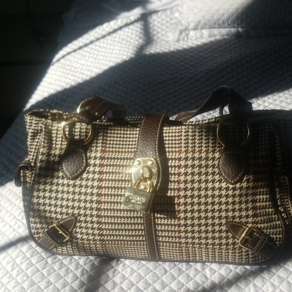 Chaps herringbone bag